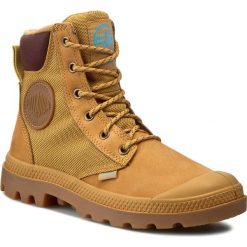 Buty zimowe damskie: Trapery PALLADIUM – Pampa Sport Cuff Wpn 73234-228-M Amber Gold/Mid Gum