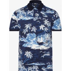 Polo Ralph Lauren - Męska koszulka polo, niebieski. Niebieskie koszulki męskie Polo Ralph Lauren, xxl, z nadrukiem, prążkowane, bez rękawów. Za 629,95 zł.