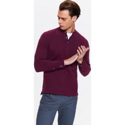 T-shirty męskie: T-SHIRT DŁUGI RĘKAW MĘSKI GŁADKI
