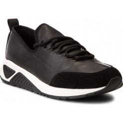 Sneakersy DIESEL - S-Kby Y01534 PR818 T8013 Black. Czarne sneakersy męskie Diesel, na co dzień, bez wzorów, ze skóry, bez zapięcia. W wyprzedaży za 499,00 zł.