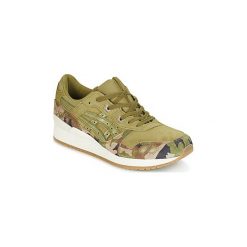 Buty Asics GEL-LYTE III. Zielone trampki męskie Asics, bez wzorów, bez zapięcia. Za 323,40 zł.