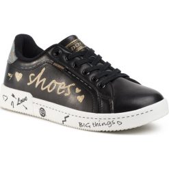 Sneakersy DOCKERS - 44CL203-610192 Black/Gold. Czarne półbuty damskie DOCKERS, ze skóry ekologicznej. W wyprzedaży za 139,00 zł.