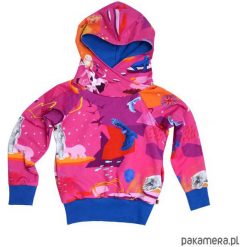 Bluza hoodie ARCTIC DAY. Różowe bluzy dziewczęce marki Pakamera, z kapturem. Za 139,00 zł.