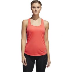 DAMSKI TOP TOP OWN THE RUN (XS). Topy damskie Adidas, xs, bez wzorów, bez kołnierzyka. W wyprzedaży za 89,99 zł.