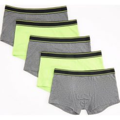 Bokserki 5 pack - Szary. Szare bokserki męskie Reserved, bez wzorów. Za 89,99 zł.