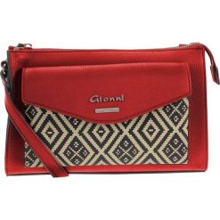 Gionni torebka crossbody czerwona Dagari 11G2225. Czerwone torebki klasyczne damskie Gionni, bez wzorów, bez dodatków. Za 209,00 zł.