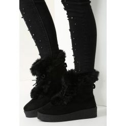 Czarne Śniegowce Lovin' Youu Too Long. Czarne buty zimowe damskie vices. Za 79,99 zł.