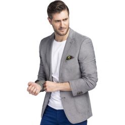 Marynarka NICOLA MAPS000111. Białe marynarki męskie slim fit Giacomo Conti. Za 699,00 zł.