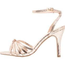 Sandały damskie: Paradox London Pink MADY Sandały na obcasie champagne crack metallic
