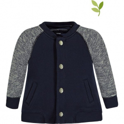 Bluza w kolorze granatowym. Niebieskie bluzy niemowlęce bellybutton, z aplikacjami, z bawełny. W wyprzedaży za 62,95 zł.