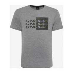 O'Neill Meyer Koszulka Szary. Szare podkoszulki męskie O'Neill, xl, z haftami, z bawełny, z krótkim rękawem. Za 61,95 zł.