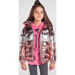 Mayoral - Kurtka dziecięca 128-167 cm. Żółte kurtki dziewczęce Mayoral, bez wzorów, z poliesteru, krótkie, z kapturem. Za 228,90 zł.