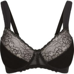 Biustonosz minimizer bonprix czarno-piaskowy beżowy. Czarne biustonosze minimizery bonprix. Za 44,99 zł.