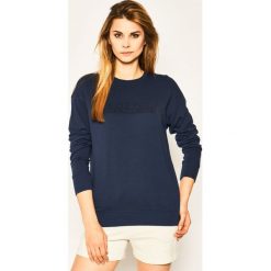 Bluza Napapijri Biccari C NP0A4E3MB. Niebieskie bluzy damskie Napapijri, xs, bez wzorów, z bawełny, bez rękawów, bez kaptura. W wyprzedaży za 299,00 zł.