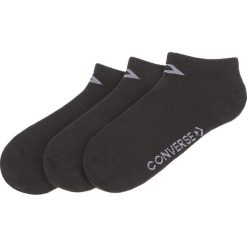 Zestaw 3 par niskich skarpet damskich CONVERSE - E751B-3012 Czarny. Czarne skarpetki damskie Converse, z elastanu. Za 39,00 zł.