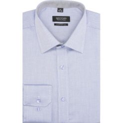 Koszula bexley 2514 długi rękaw custom fit niebieski. Niebieskie koszule męskie Recman, m, bez wzorów, bez kołnierzyka, z długim rękawem. Za 69,99 zł.