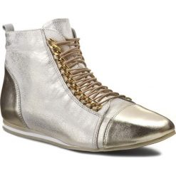 Buty zimowe damskie: Botki R.POLAŃSKI – 0774 Złoty