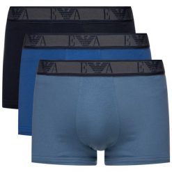Komplet 3 par bokserek Emporio Armani Underwear 111357 9A715 61435. Bokserki męskie Emporio Armani Underwear, bez wzorów, z elastanu. W wyprzedaży za 169,00 zł.