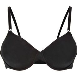 Biustonosze bardotka: Hanro COTTON SENSATION Biustonosz z fiszbiną black