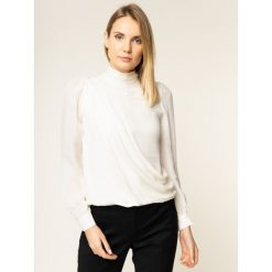 Bluzka MICHAEL Michael Kors Silk Ruffle MH94LZ6B06. Brązowe bluzki damskie MICHAEL Michael Kors, bez wzorów, z jedwabiu, bez kołnierzyka, bez rękawów. W wyprzedaży za 639,00 zł.