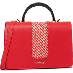 Torebka MONNARI - BAG1000-005 Red. Czerwone torebki klasyczne damskie Monnari, bez wzorów, ze skóry ekologicznej, klasyczne, bez dodatków. W wyprzedaży za 139,00 zł.