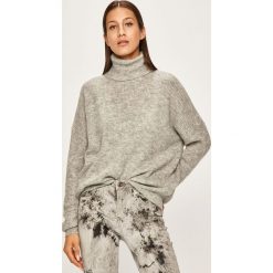 Answear - Sweter. Szare swetry damskie ANSWEAR, s, bez wzorów, z wełny, bez rękawów. W wyprzedaży za 49,90 zł.