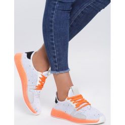 Białe Buty Sportowe Meditative. Białe buty sportowe damskie Renee, z aplikacjami, sportowe. Za 79,99 zł.