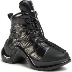 Sneakersy TOGOSHI - TG-16-03-000135 601. Czarne półbuty damskie Togoshi, ze skóry ekologicznej. Za 539,00 zł.