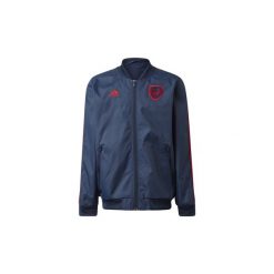 Kurtki lekkie Dziecko adidas AFC ANTH JKT Y. Niebieskie kurtki chłopięce Adidas, bez wzorów, bez kaptura. Za 329,00 zł.