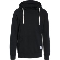Bluzy męskie: The Editor STAR STITCH HOODIE Bluza z kapturem black