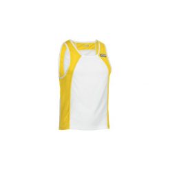 Koszule nocne i halki: RONO Team Running koszulę bez rękawów – kobiety – yellow_m