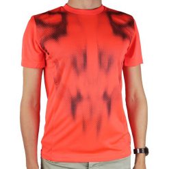 Adidas F50 Climt Tee S88046 t-shirt męskie pomarańczowe L. Pomarańczowe t-shirty męskie Adidas, s, z nadrukiem, z poliesteru, sportowe, bez kołnierzyka, krótkie. W wyprzedaży za 79,99 zł.