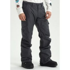 Spodnie snowboardowe Burton Cargo 13166105021. Szare spodnie męskie Burton, m, bez wzorów, sportowe. W wyprzedaży za 679,00 zł.