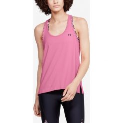 Under Armour Knockout Podkoszulek Różowy. Różowe podkoszulki damskie Under Armour, s, bez wzorów, z elastanu, bez kołnierzyka. Za 171,95 zł.