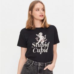 T-shirt z nadrukiem - Czarny. Czarne t-shirty damskie House, xl, z nadrukiem. Za 29,99 zł.