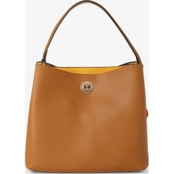 L.Credi - Damska torba shopper – Elinor, beżowy. Brązowe torby damskie na zakupy L.Credi, bez wzorów, ze skóry, eleganckie, bez dodatków. Za 349,95 zł.