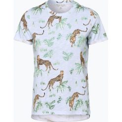Marie Lund - T-shirt damski, niebieski. Niebieskie t-shirty damskie Marie Lund, l, z nadrukiem, klasyczne, z klasycznym kołnierzykiem. Za 59,95 zł.