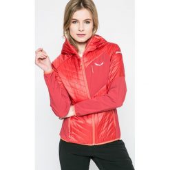 Salewa - Kurtka Ortles Hybrid 2. Szare kurtki damskie pikowane marki Salewa, z elastanu, z kapturem. W wyprzedaży za 579,90 zł.