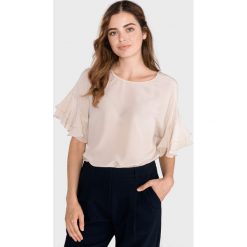 TWINSET Bluzka Biały. Białe koszule damskie Twinset, xs, bez wzorów, z jedwabiu, bez kołnierzyka, bez rękawów. Za 504,95 zł.