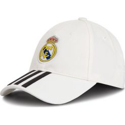 Czapka z daszkiem adidas - Real 3S Cap CY5600 Cwhite/Black. Białe czapki damskie Adidas, bez wzorów, z bawełny. Za 69,00 zł.