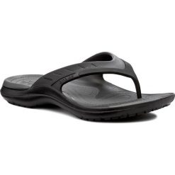 Japonki CROCS - Modi Sport Flip 202636 Black/Graphite. Czarne klapki męskie marki Crocs, bez wzorów, z tworzywa sztucznego. W wyprzedaży za 129,00 zł.