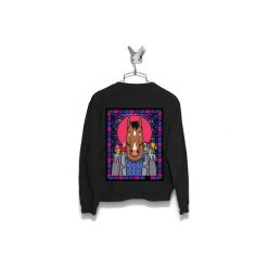 Bluza BoJack Witraż Męska. Czarne bluzy damskie Failfake, m, bez wzorów, bez kołnierzyka, bez rękawów, bez kaptura. Za 170,00 zł.