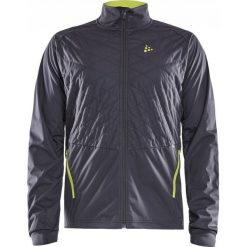 Craft Kurtka Storm Balance Szary/Żółty XL. Szare kurtki sportowe męskie Craft, xl, bez wzorów, bez kaptura, narciarskie. Za 499,00 zł.