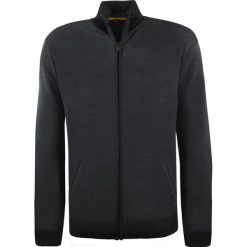 Trussardi Sweter "Full Zip". Swetry męskie Trussardi, bez wzorów, z dzianiny, ze stójką, bez kaptura. Za 389,00 zł.