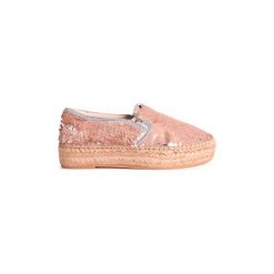 Espadryle Patrizia Pepe 2V6955/A635-I2R8. Różowe espadryle damskie Patrizia Pepe, bez wzorów, bez obcasa. Za 349,00 zł.
