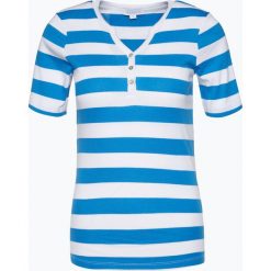 Brookshire - T-shirt damski, czarny. Czarne t-shirty damskie marki brookshire, s, w paski, z bawełny, bez kołnierzyka. Za 69,95 zł.