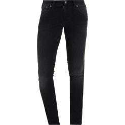 Nudie Jeans TIGHT TERRY Jeans Skinny Fit black breath. Czarne jeansy męskie marki Nudie Jeans, m, bez wzorów. Za 539,00 zł.