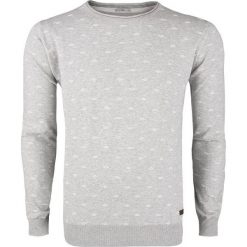Sweter Pepe Jeans. Szare swetry męskie Pepe Jeans, m, bez wzorów, z bawełny, bez kołnierzyka, bez kaptura. Za 99,00 zł.