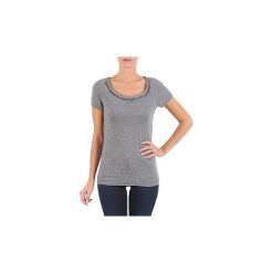 T-shirty z krótkim rękawem La City PULL COL BEB. Szare t-shirty damskie marki La City, s, bez wzorów, bez kołnierzyka. Za 159,20 zł.