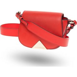 TOREBKA Emporio Armani. Czerwone torebki klasyczne damskie Emporio Armani, z aplikacjami, ze skóry ekologicznej, z aplikacjami. Za 1299,00 zł.